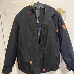 New -Women's Size L- Wantdo Hooded Ski Winter Jacket